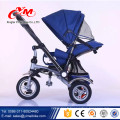 Alibaba bon fournisseur bon marché bébé tricycle pour 2 ans garçon / bébé premier tricycle avec barre de poussée / Russie vente chaude bébé trike